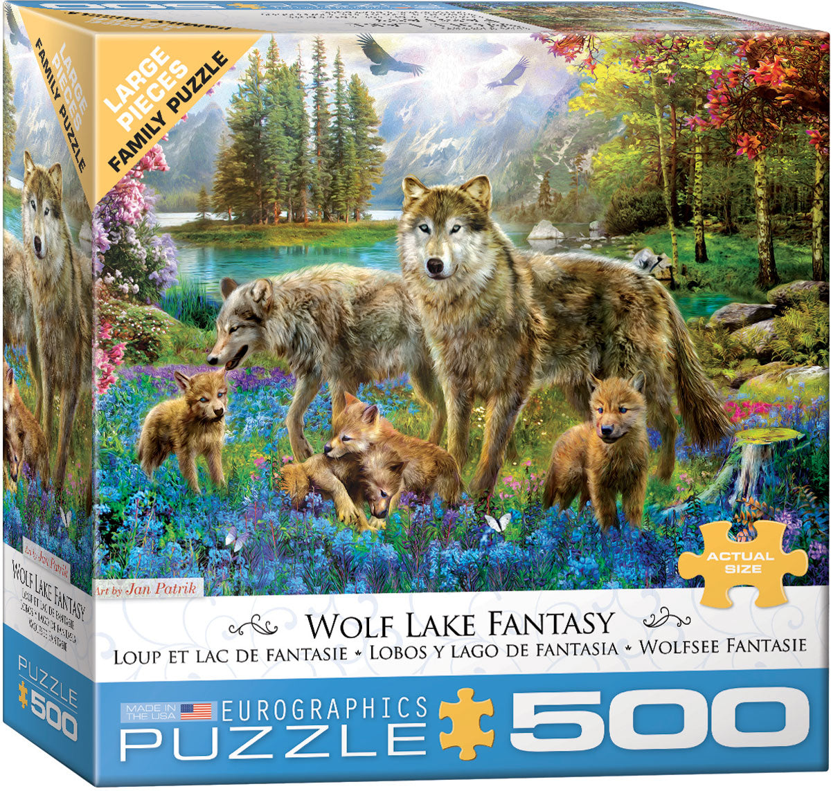 Wolf Lake Fantasy by Jan Patrik