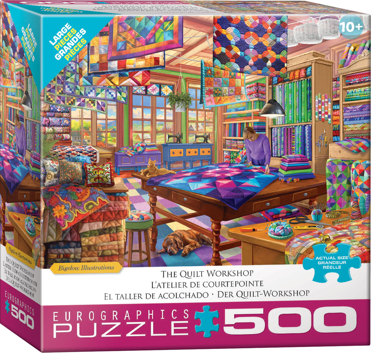 The Quilt Workshop by Bigelow Illustrations