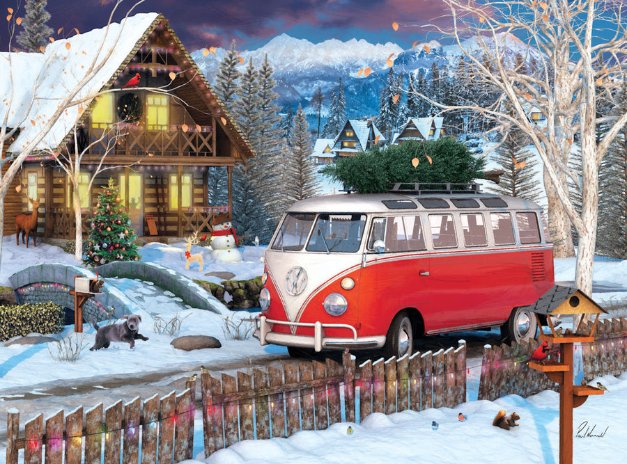 VW Christmas Bus | Tin