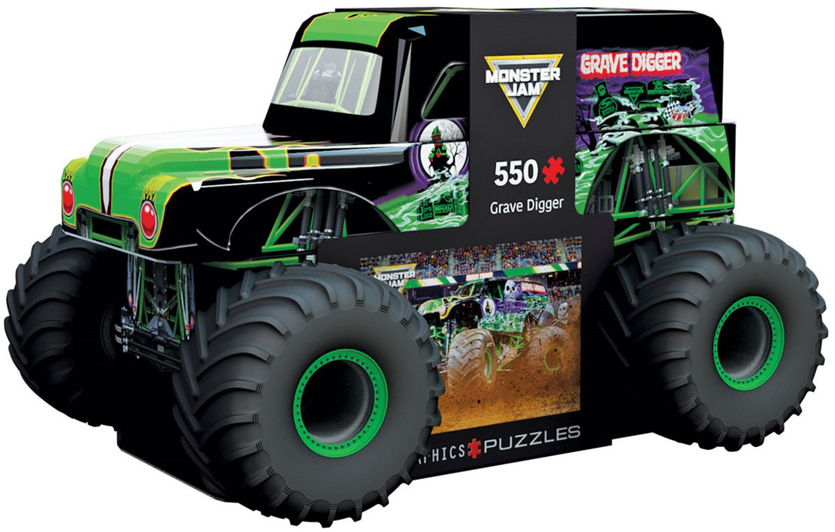 Grave Digger - Monster Jam Tin
