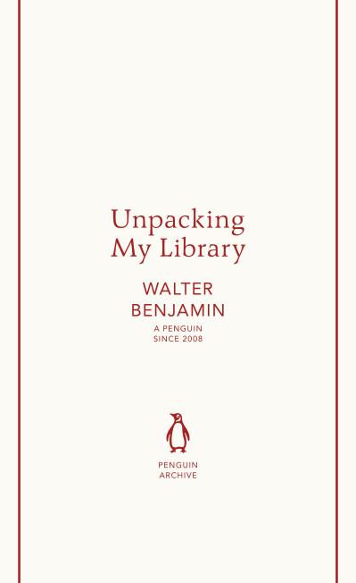 Unpacking My Library