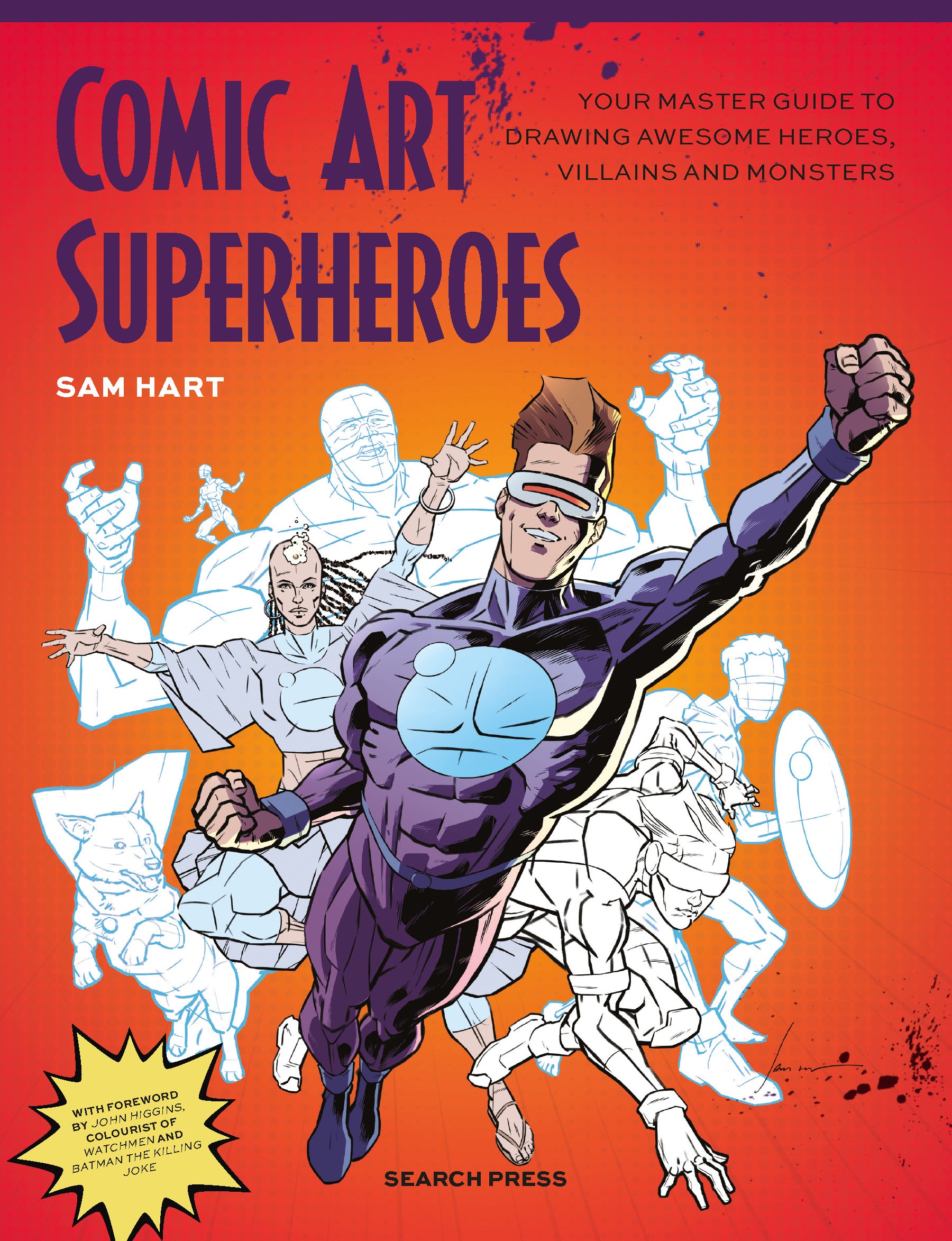 Comic Art Superheroes