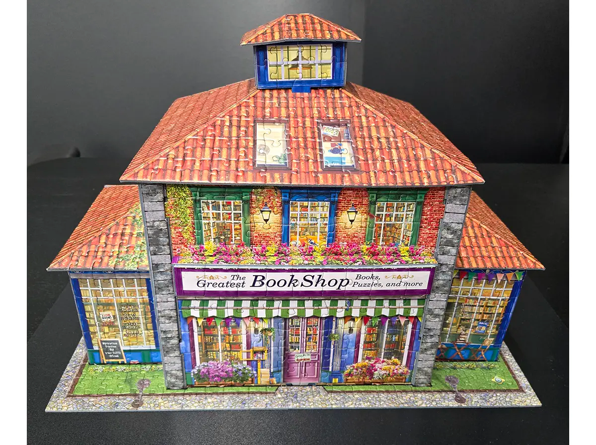 Book Shop 3D puzzle  - 1389pc