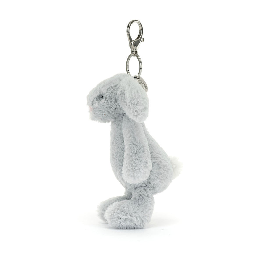 BASHFUL SILVER (GREY) BUNNY BAG CHARM