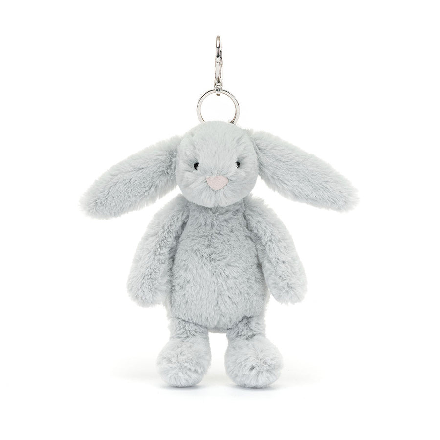 BASHFUL SILVER (GREY) BUNNY BAG CHARM
