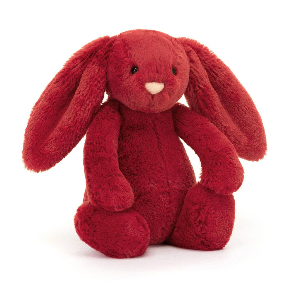 BASHFUL CRANBERRY CHRISTMAS BUNNY