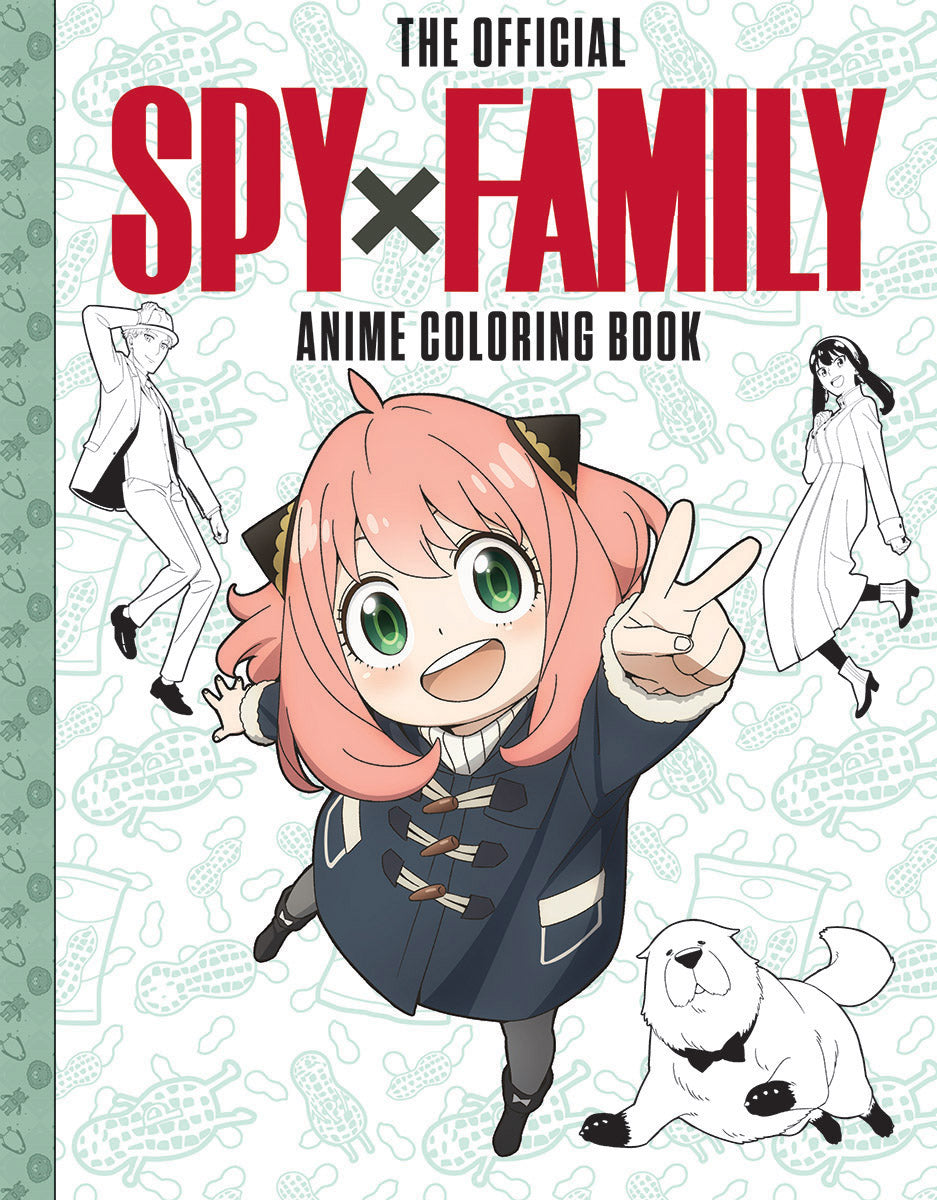 Spy x Family: The Official Anime Coloring Book (Media tie-in)