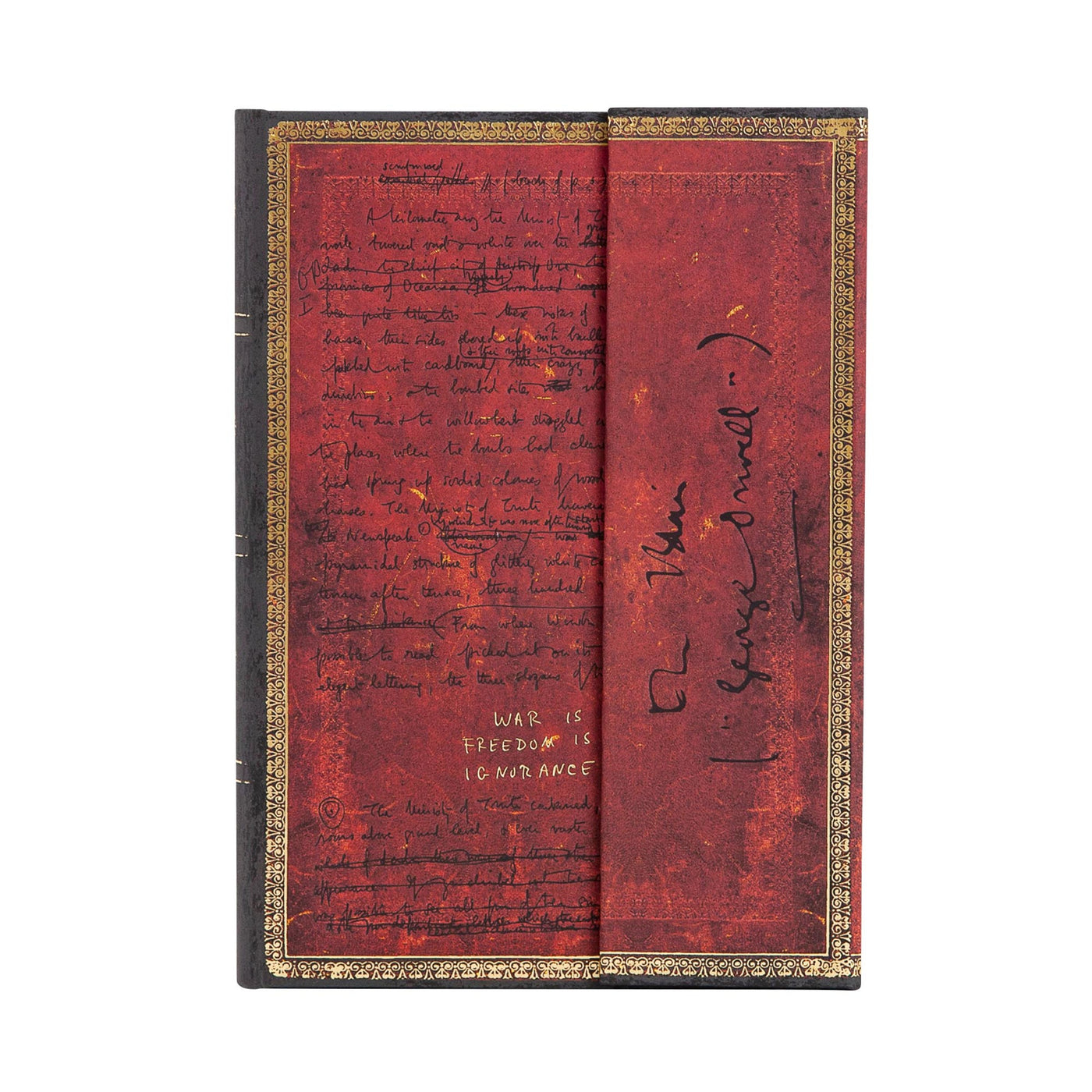 Orwell, Nineteen Eighty-Four Midi Lined Hardcover Journal, 144pg, 120GSM by Paperblanks (Embellished Manuscripts Collection)