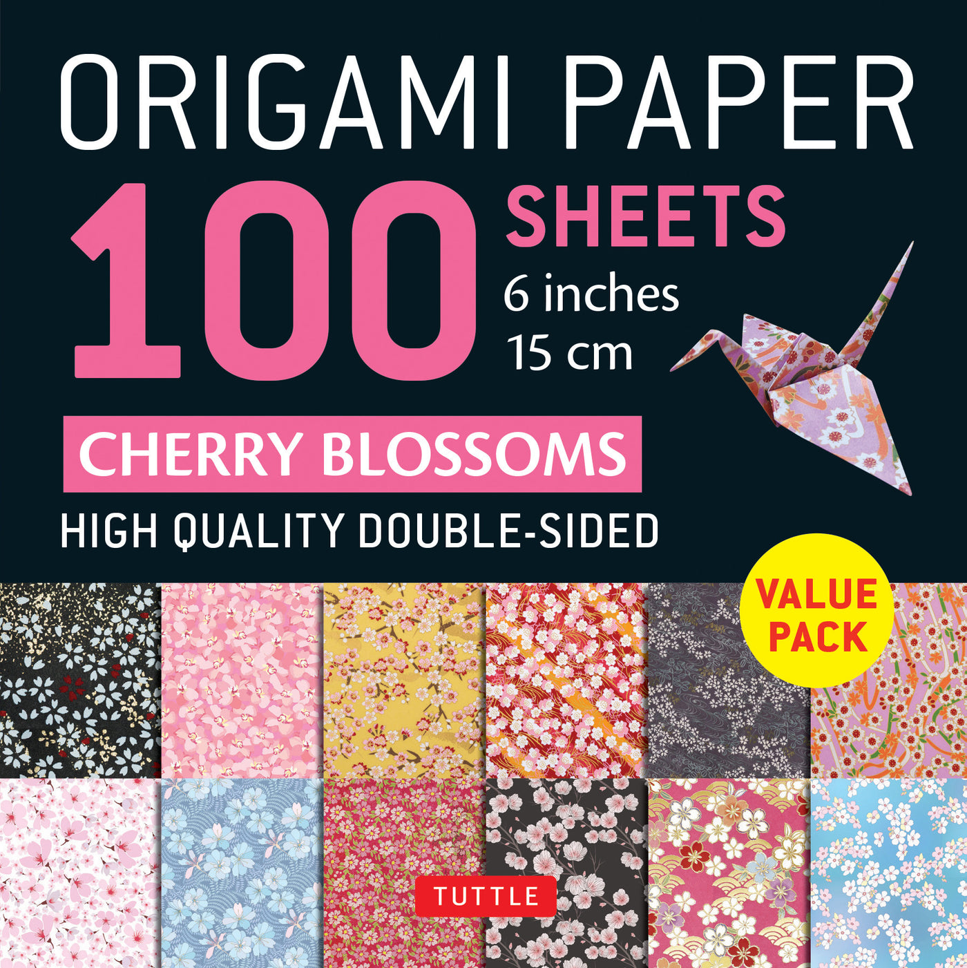 Origami Paper 100 Sheets Cherry Blossoms 6 (15 cm)