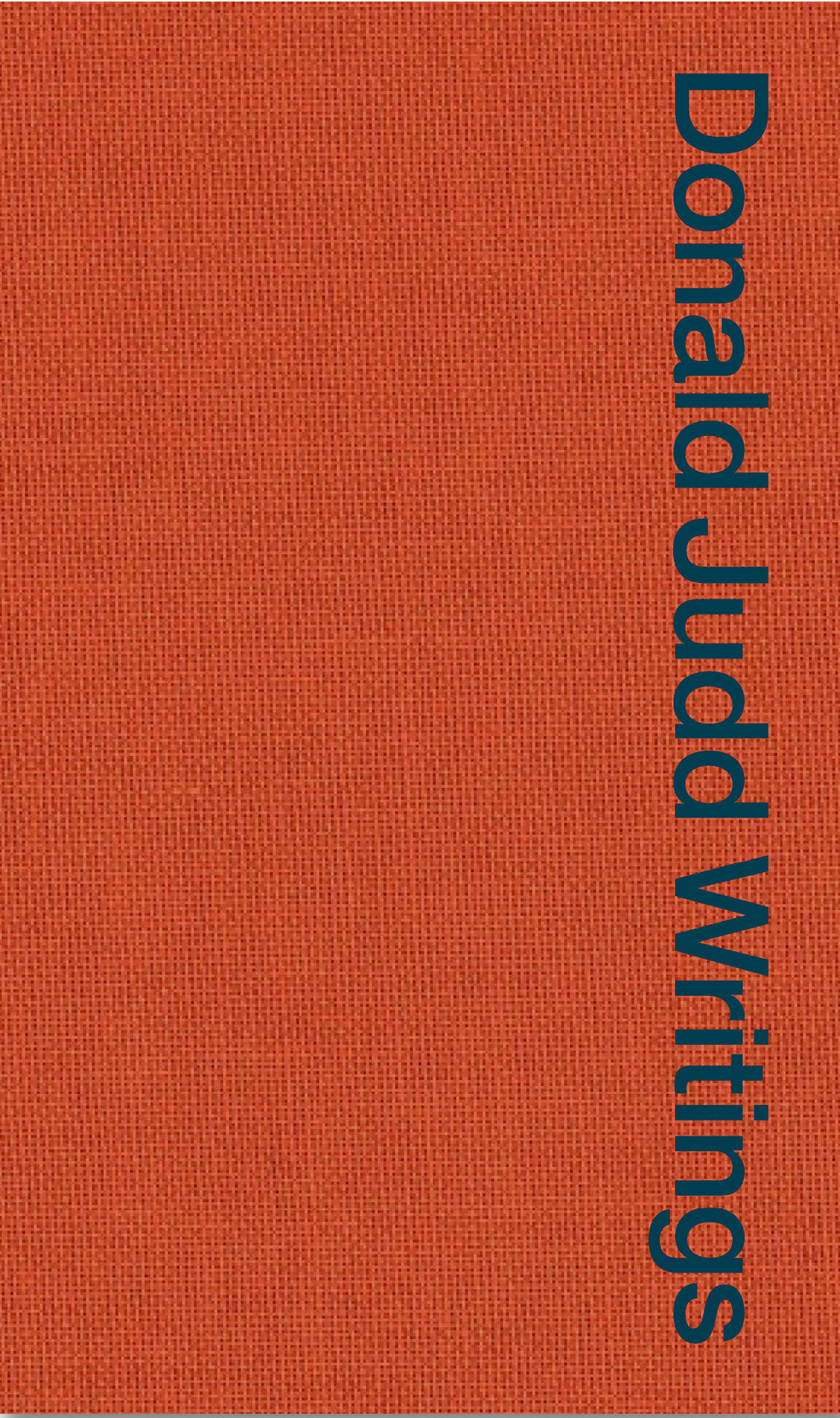 Donald Judd Writings