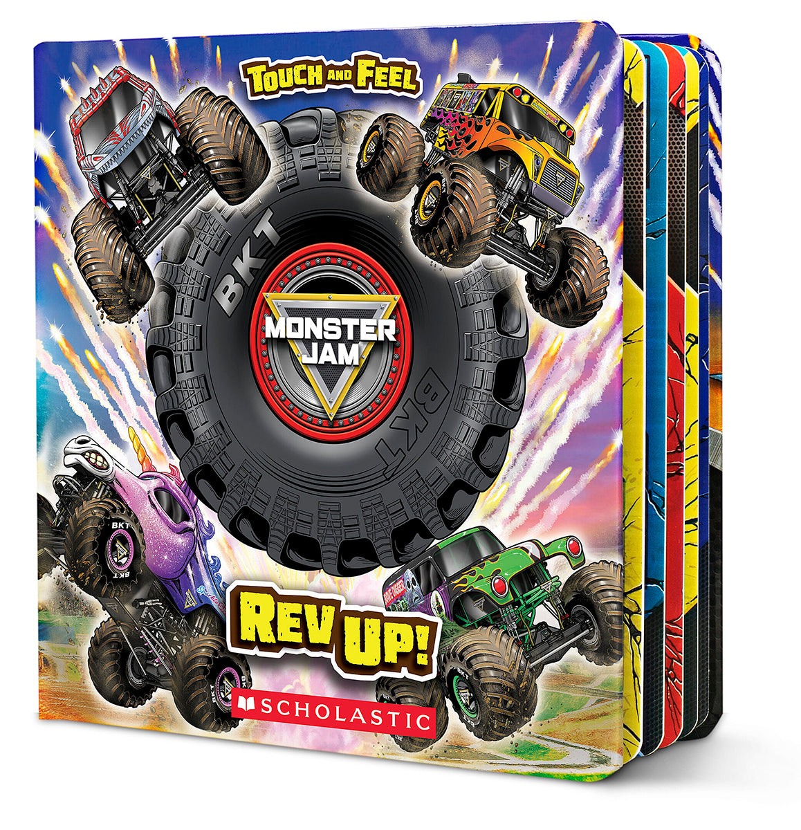 Monster Jam: Rev Up! A Touch-and-Feel Book