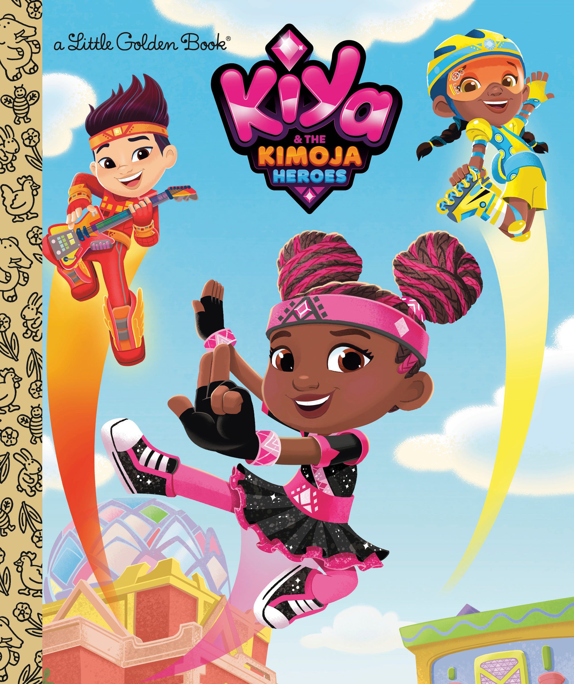 Kiya &amp; the Kimoja Heroes Little Golden Book (Kiya &amp; the Kimoja Heroes)
