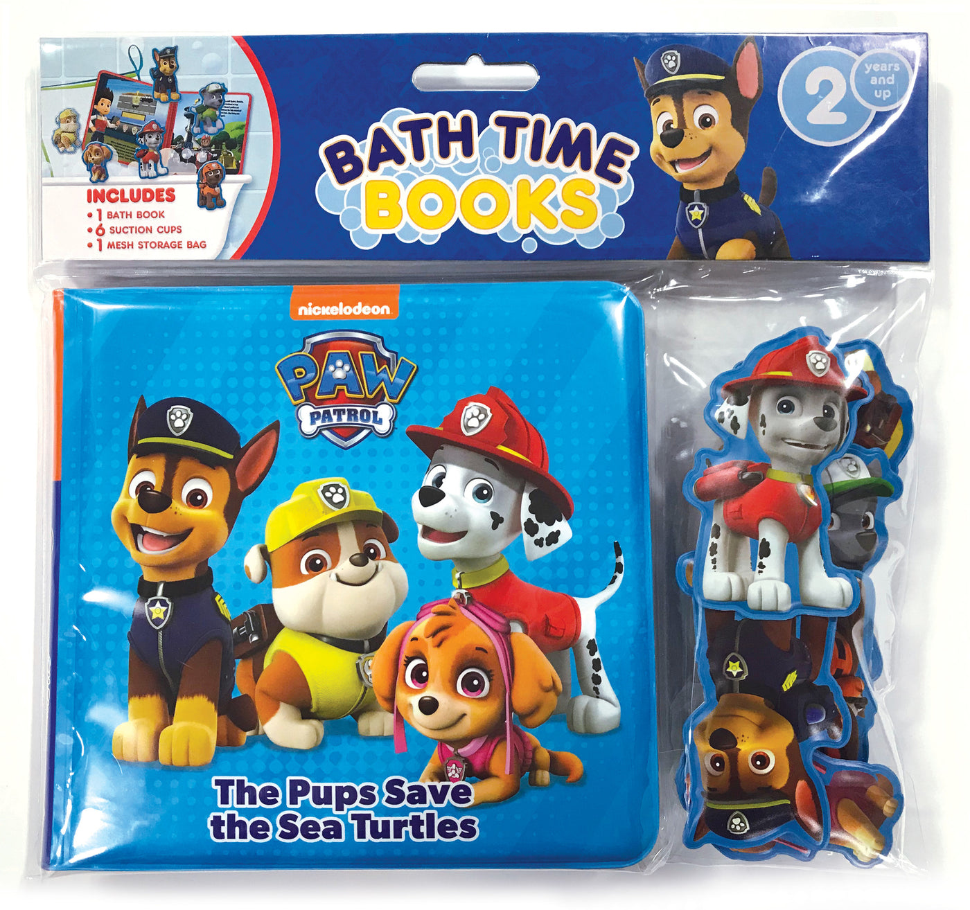 PAW PATROL BATHTIME BOOKS (EVA BAG)
