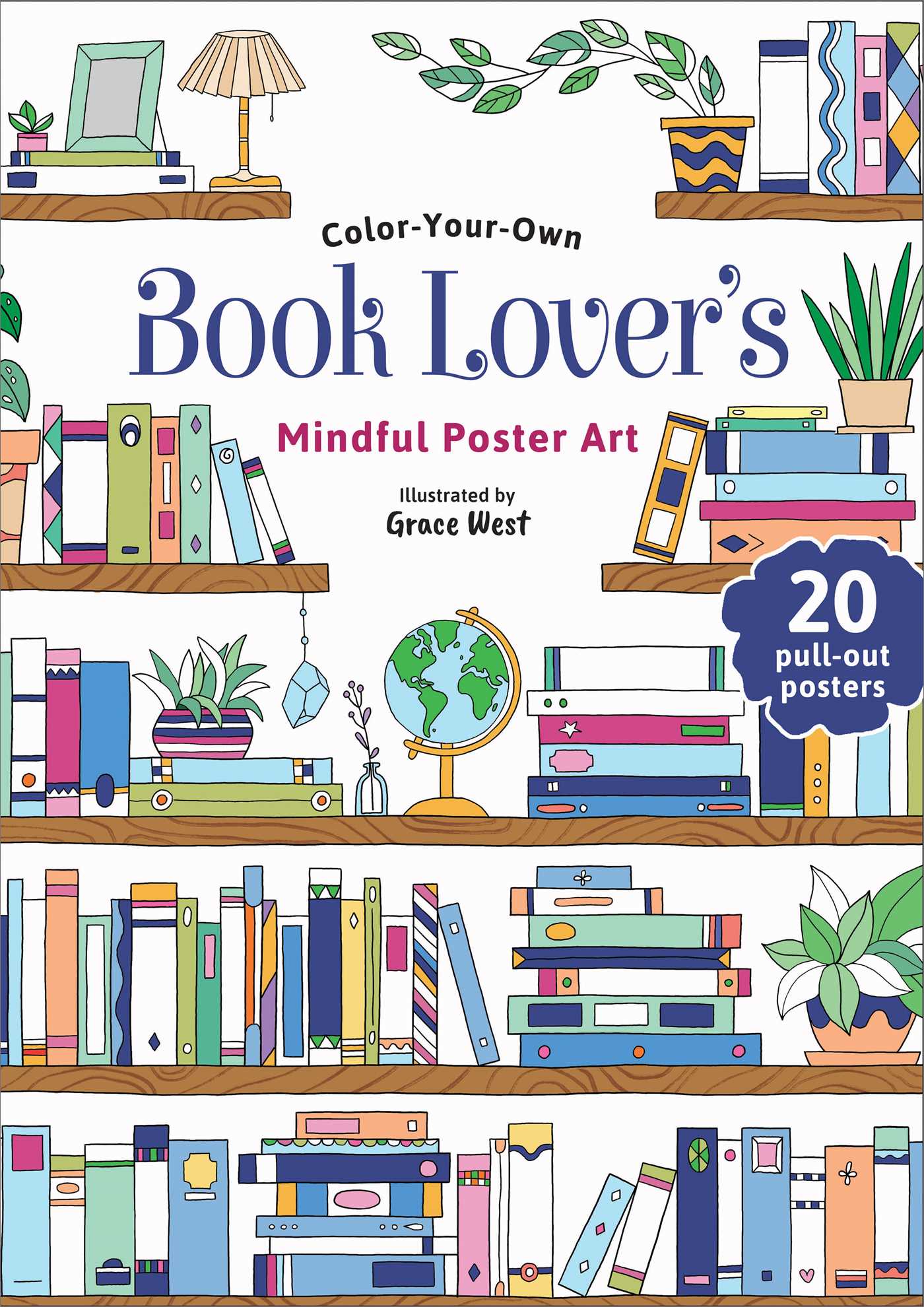 Book Lover's Coloring Book
