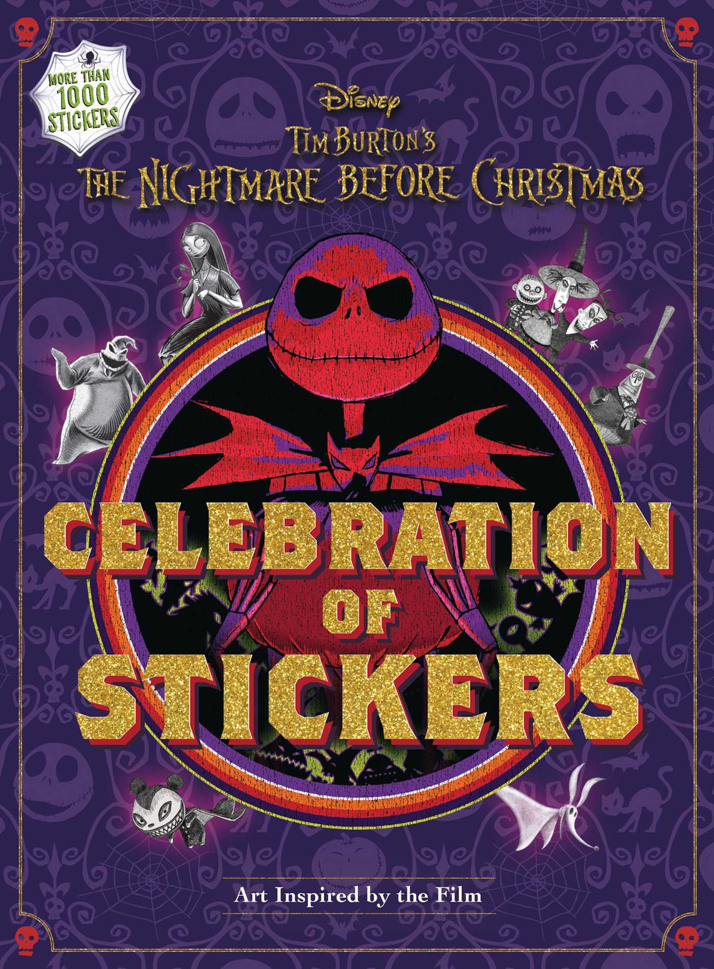 Disney Tim Burton's The Nightmare Before Christmas Celebration of Stickers