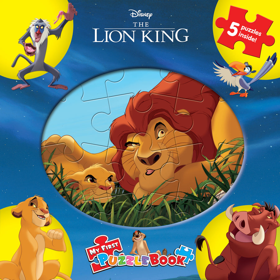 DISNEY LION KING (NEW) MY FIRST PUZZLE BOOK