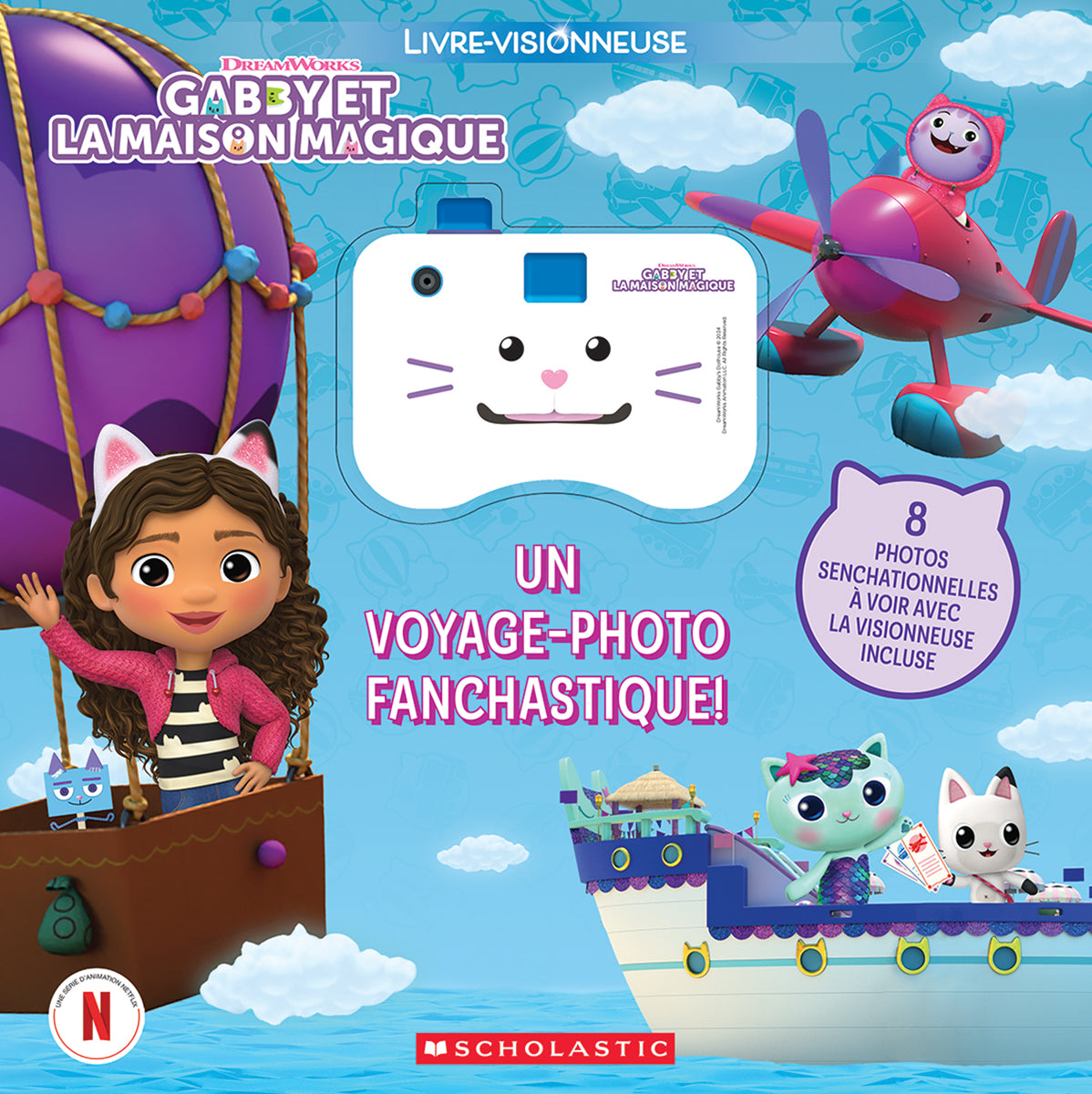 Livre-visionneuse : Gabby et la maison magique - Un voyage-photo fanchastique!