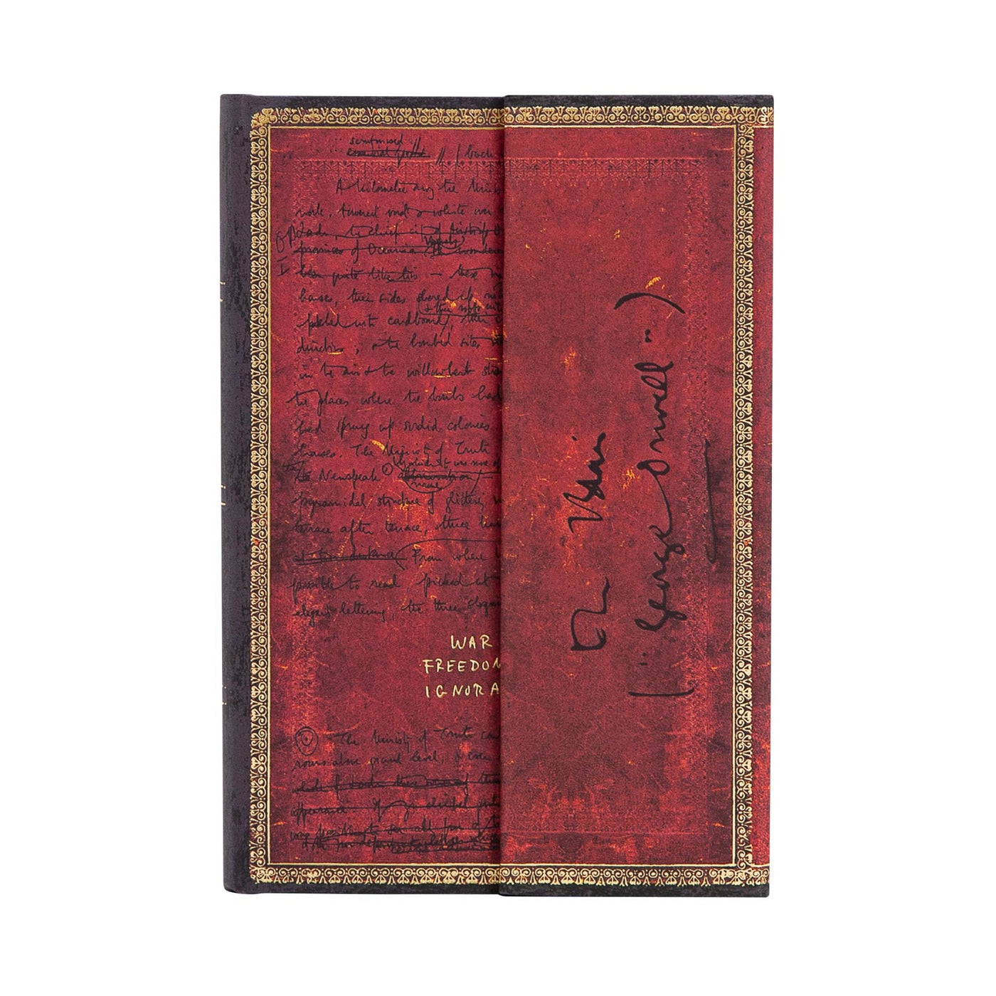 Orwell, Nineteen Eighty-Four Mini Lined Hardcover Journal, 176pg, 85GSM by Paperblanks (Embellished Manuscripts Collection)