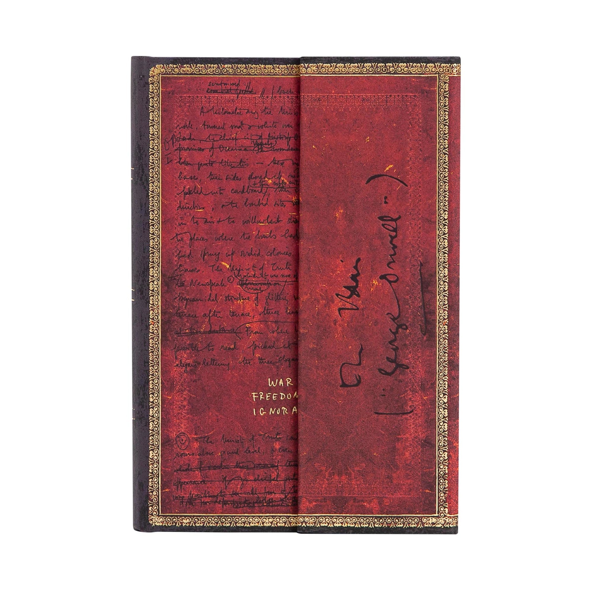 Orwell, Nineteen Eighty-Four Mini Lined Hardcover Journal, 176pg, 85GSM by Paperblanks (Embellished Manuscripts Collection)
