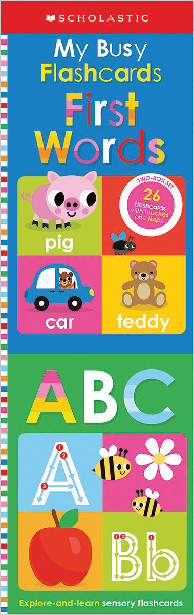 My Busy Flash Cards First Words: Scholastic Early Learners