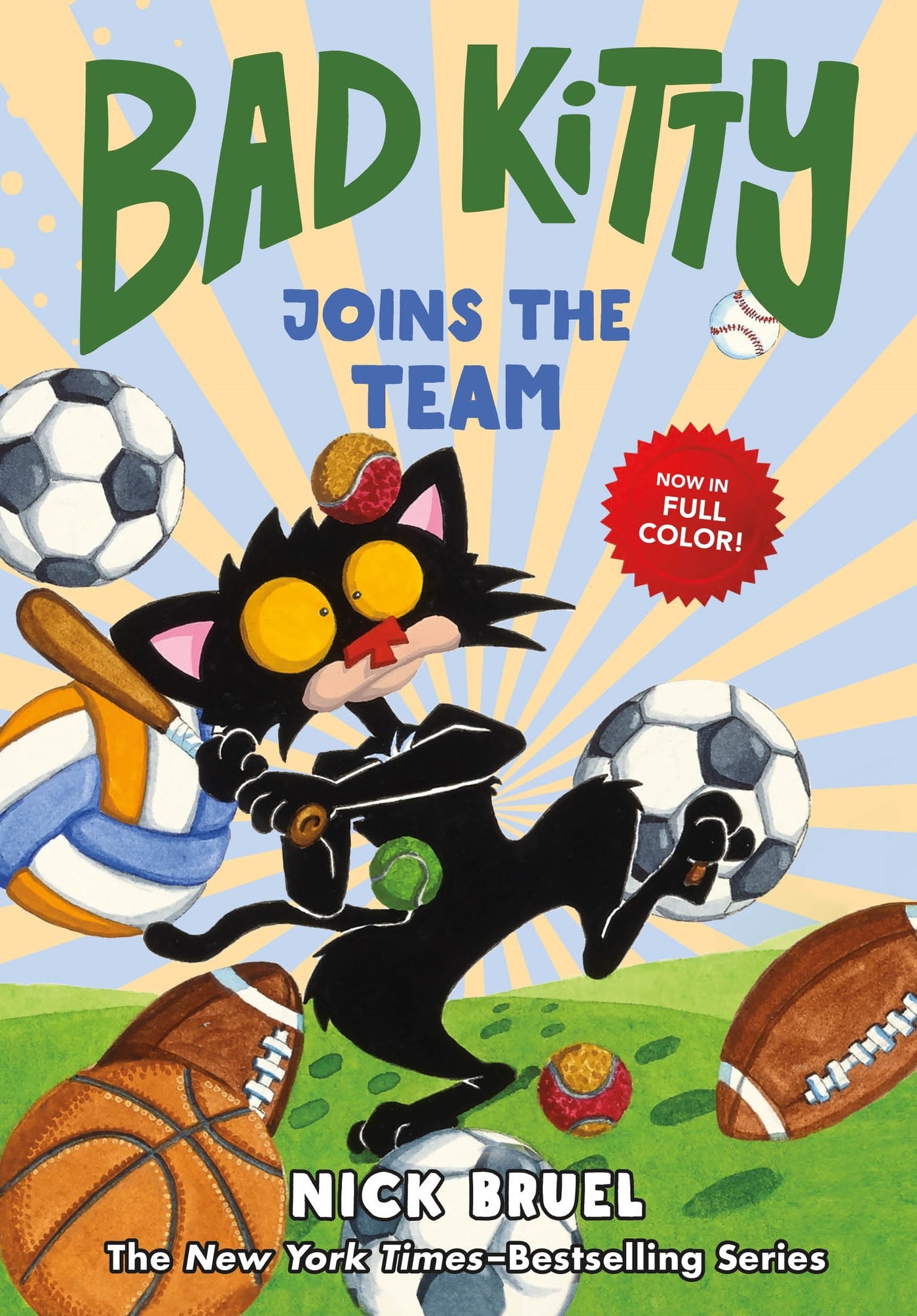 Bad Kitty Joins the Team (full-color edition)