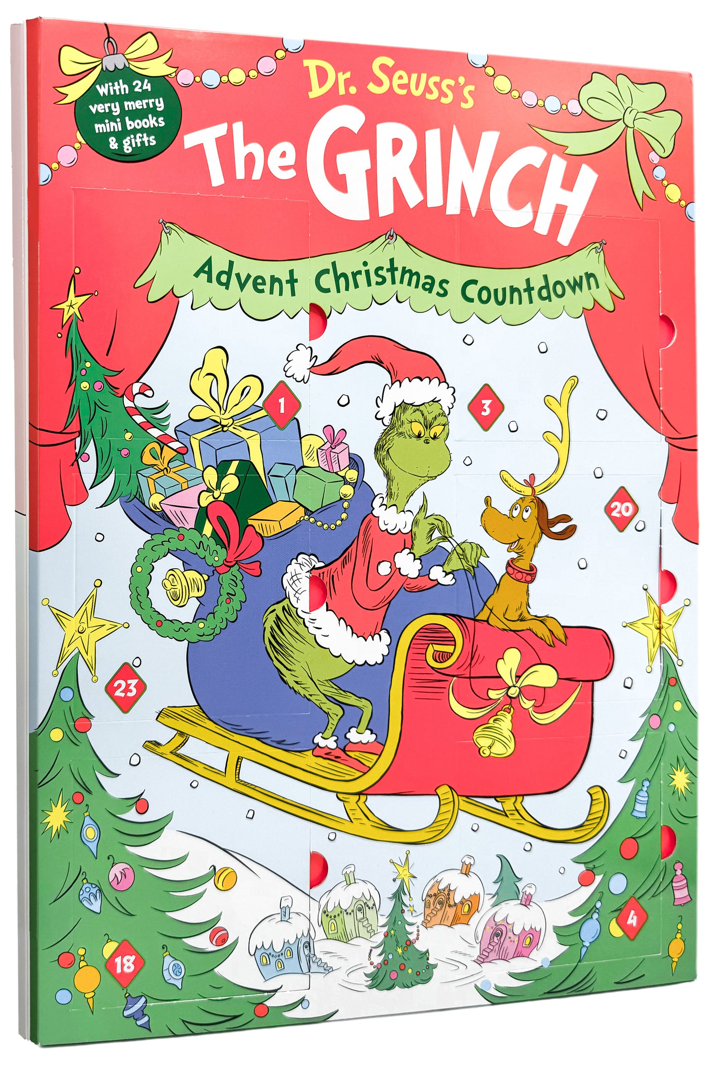 Dr. Seuss's The Grinch Advent Christmas Countdown