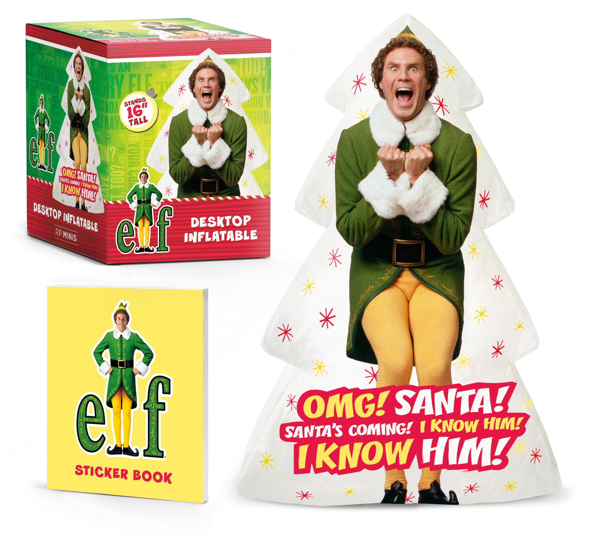 Elf: Desktop Inflatable Buddy the Elf