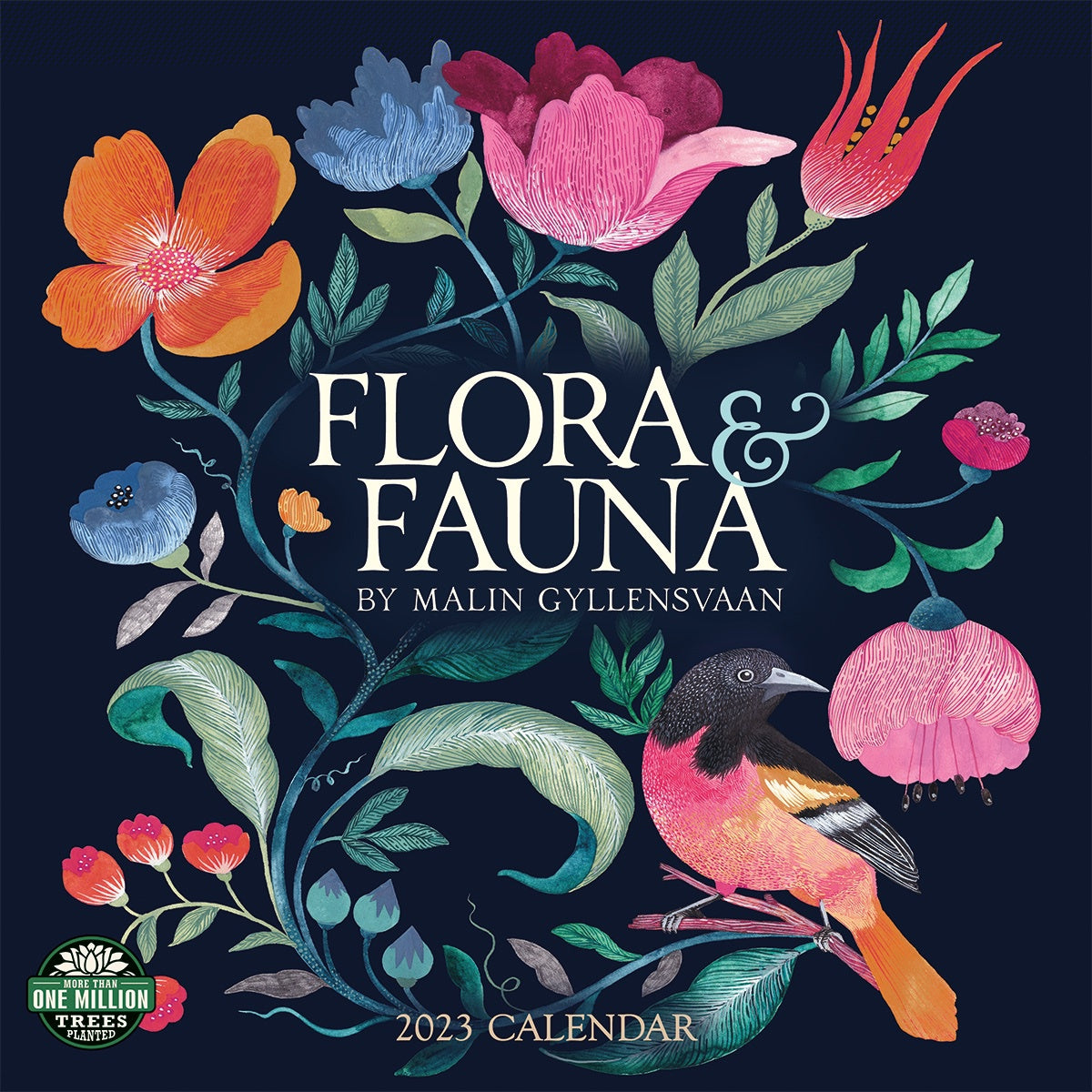Flora and Fauna 2023 Wall Calendar