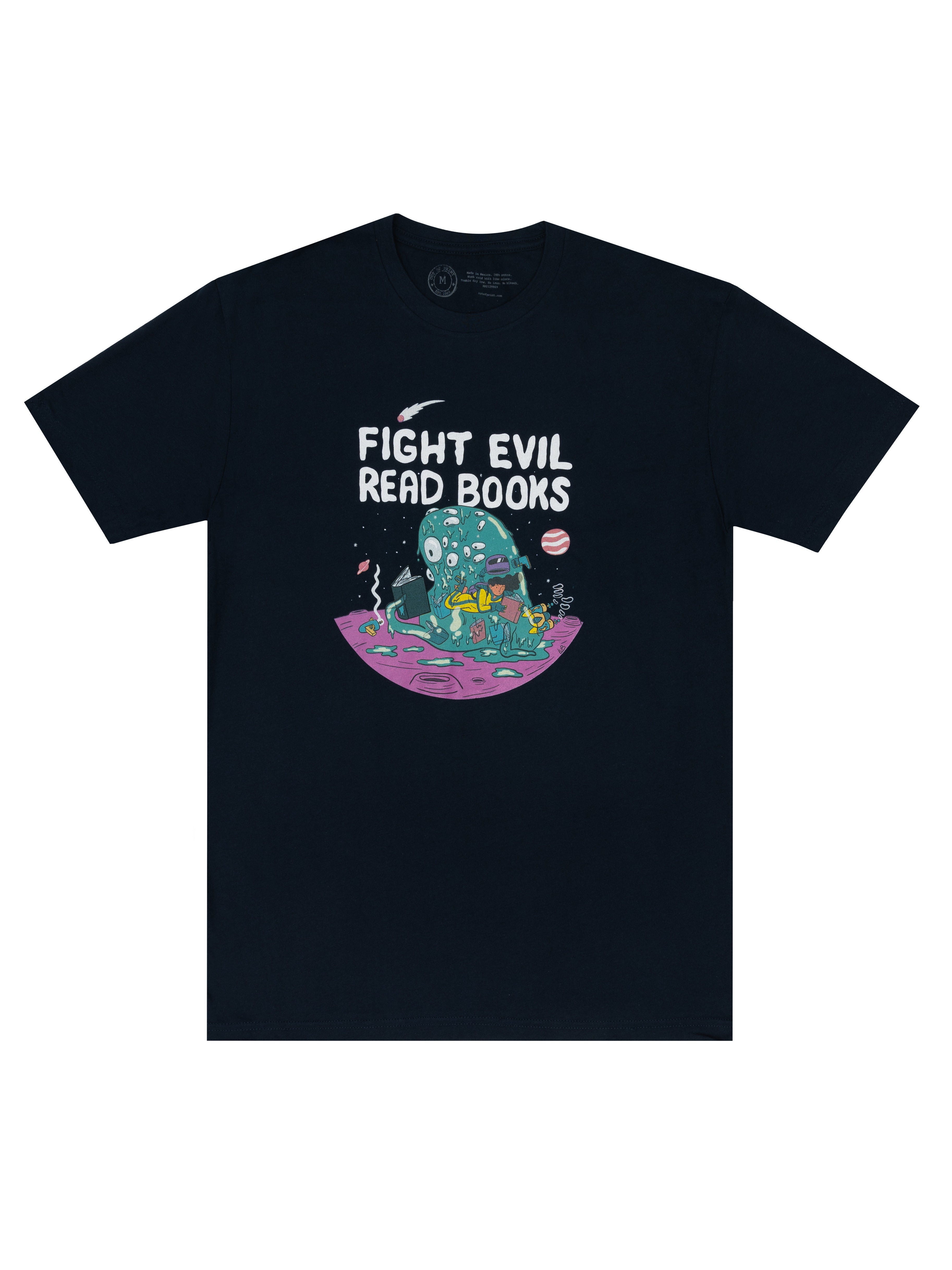 Fight Evil, Read Books: 2023 Design Unisex T-Shirt XXX-Large