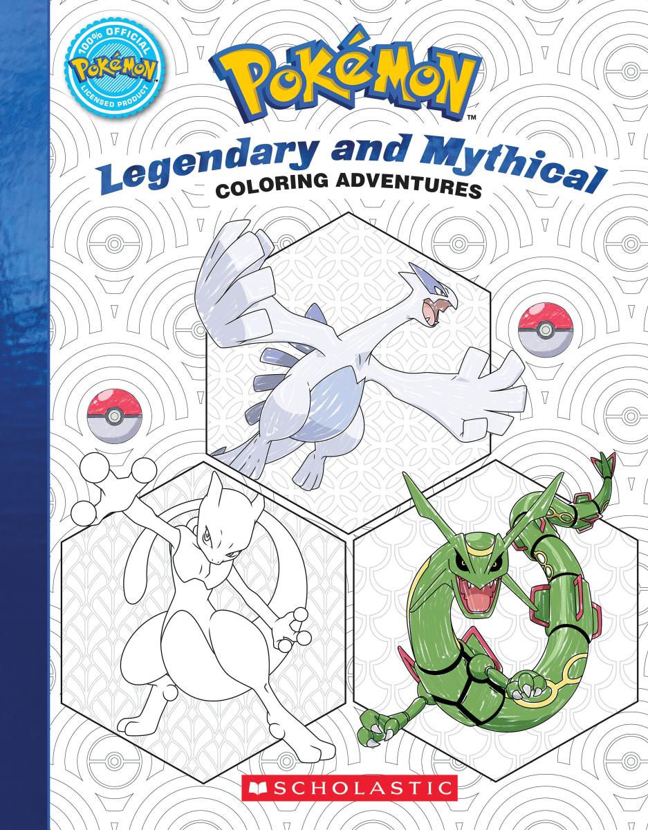 Pokémon Coloring Adventures #2: Legendary &amp; Mythical Pokémon