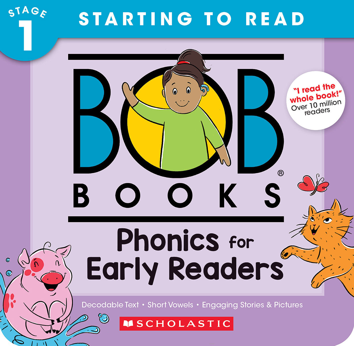 Bob Books - Phonics for Early Readers Box Set | Phonics, Ages 4 and up, Kindergarten (Stage 1: Starting to Read)