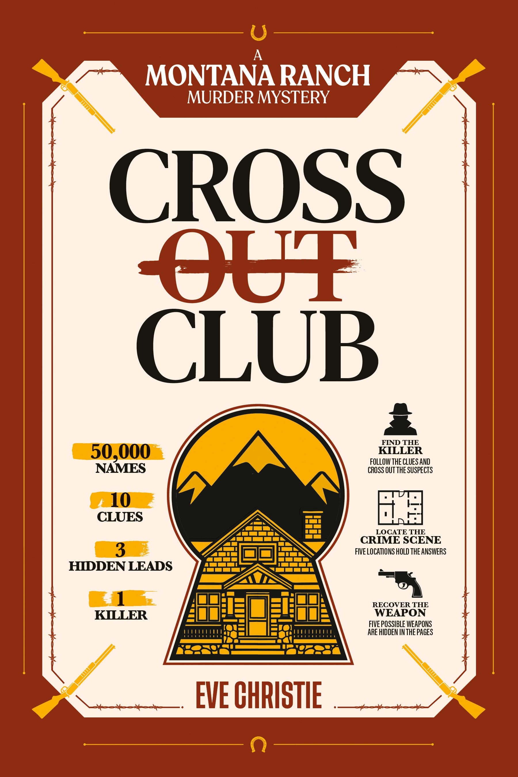Cross Out Club: A Montana Ranch Murder Mystery Puzzle