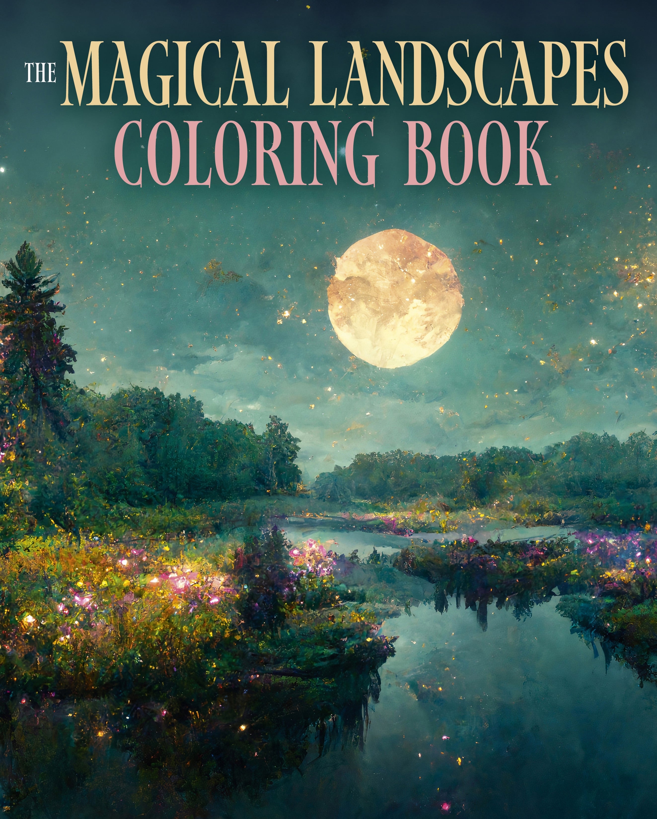 The Magical Landscapes Coloring Book