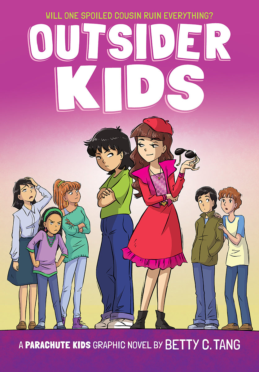 Outsider Kids: A Parachute Kids Graphic Novel (Parachute Kids #2)