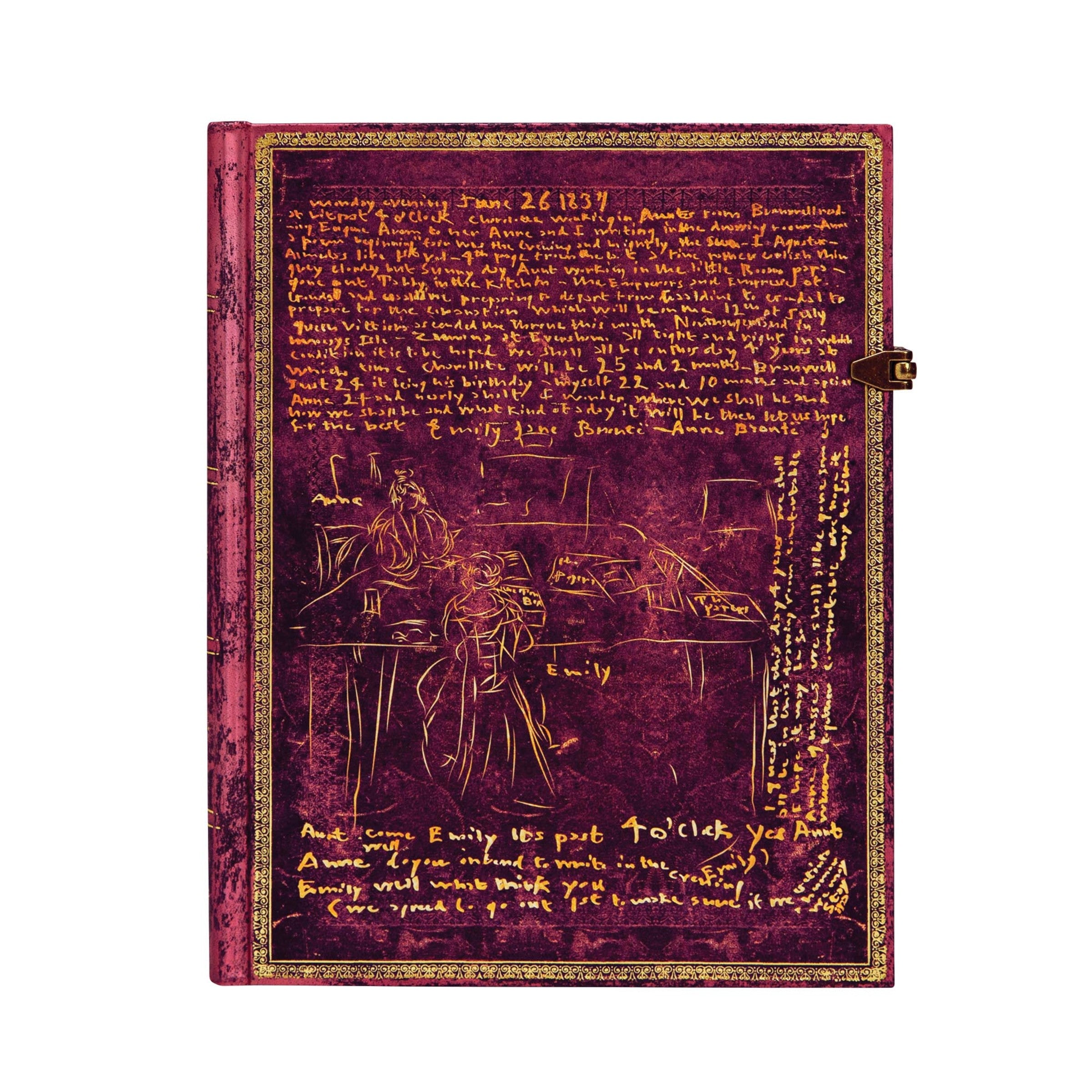 The Brontë Sisters Ultra Lined Hardcover Journal, 144pg, 120GSM by Paperblanks (Special Editions)