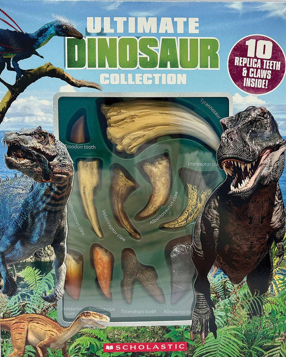 Ultimate Dinosaur Tooth &amp; Claw Collection: With 10 replica teeth &amp; claws! (Scholastic Science Kit)