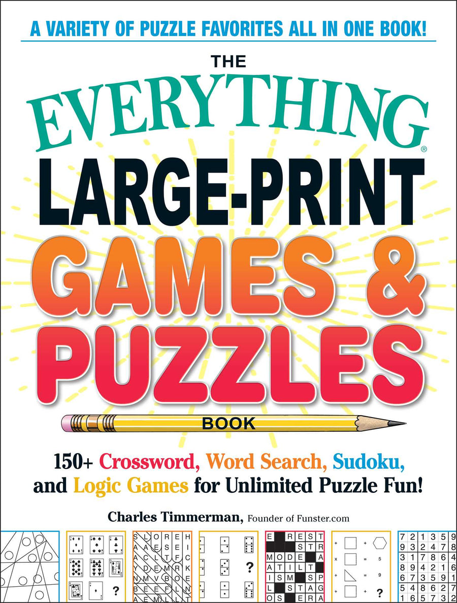 The Everything Large-Print Games &amp; Puzzles Book