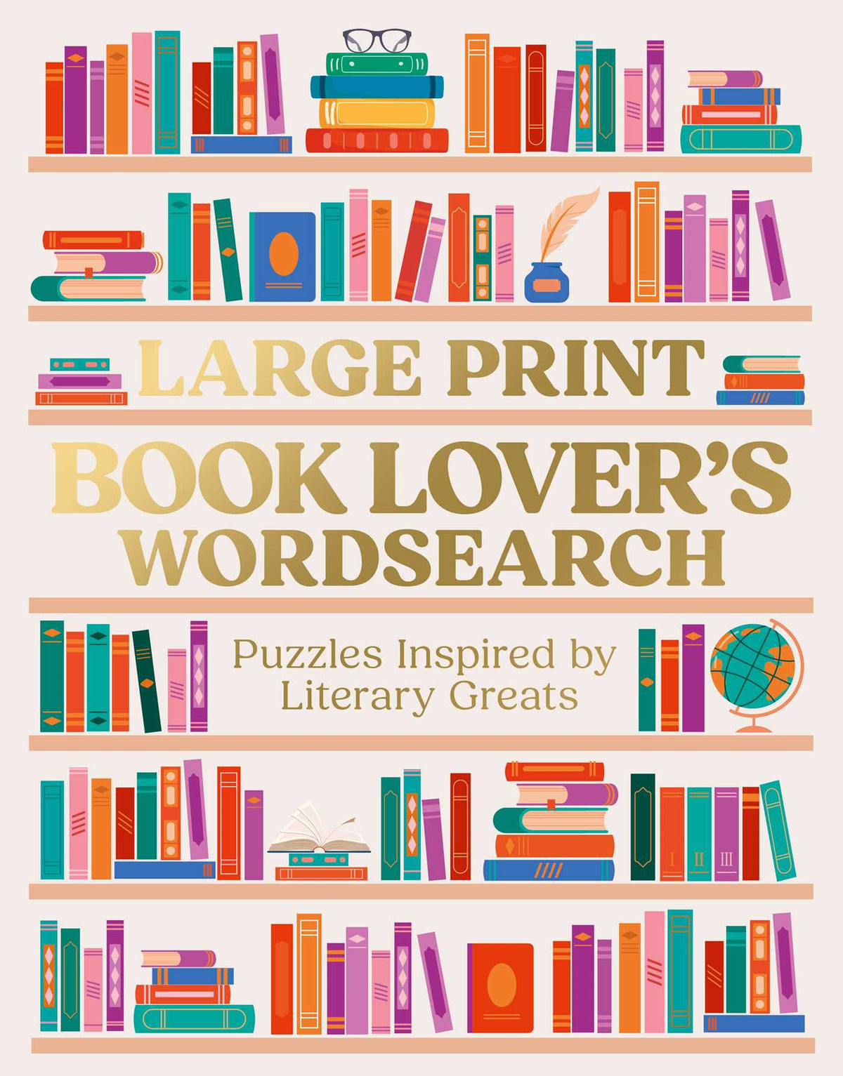 Large Print Book Lover's Wordsearch
