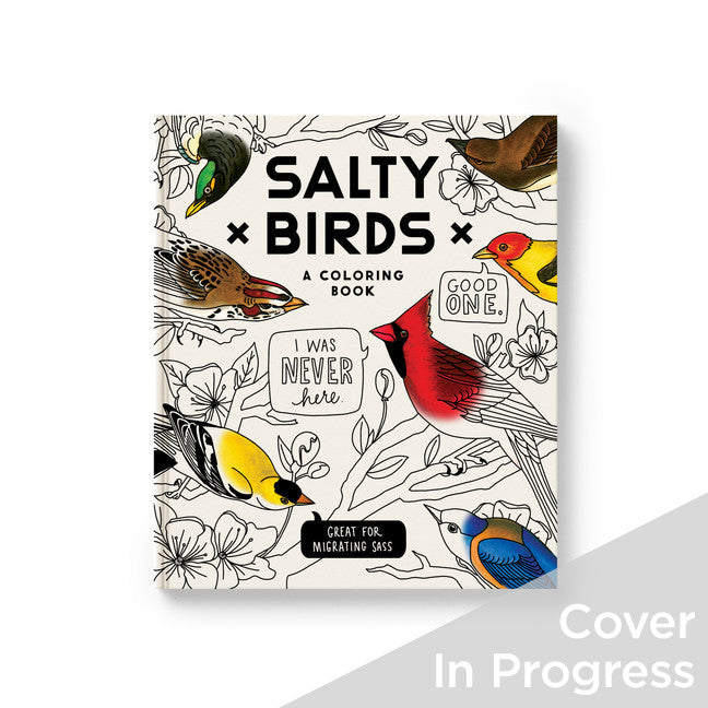 Salty Birds Coloring Book
