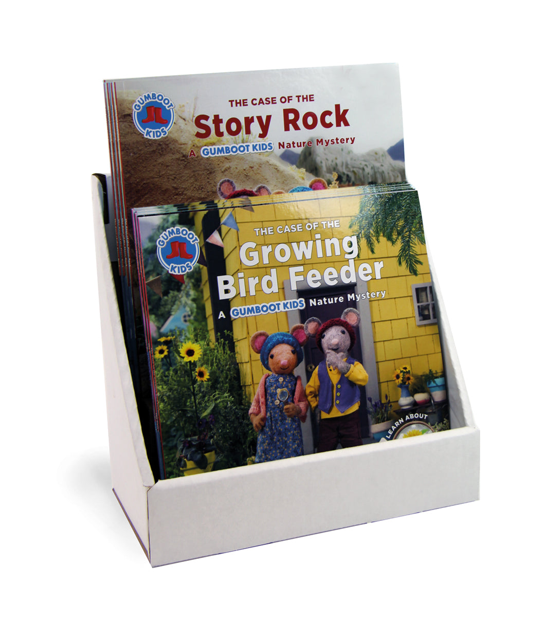 The Case of the Story Rock and The Case of the Growing Bird Feeder