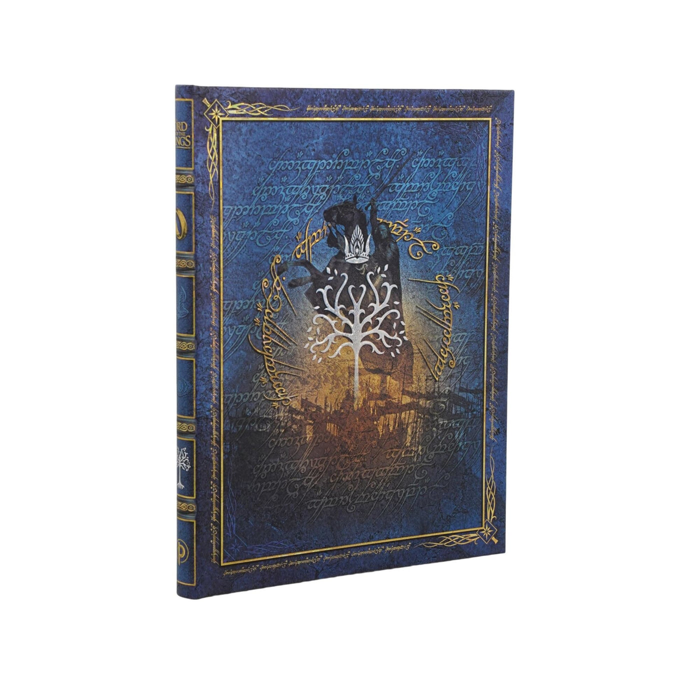 The Crown Reclaimed Journal Ultra Custom Lined Hardcover, 144pg, 120GSM by Paperblanks (The Lord of the Rings Collection)