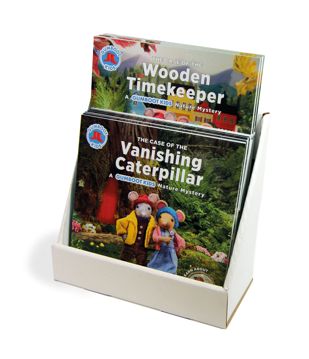 The Case of the Wooden Timekeeper and The Case of the Vanishing Caterpillar