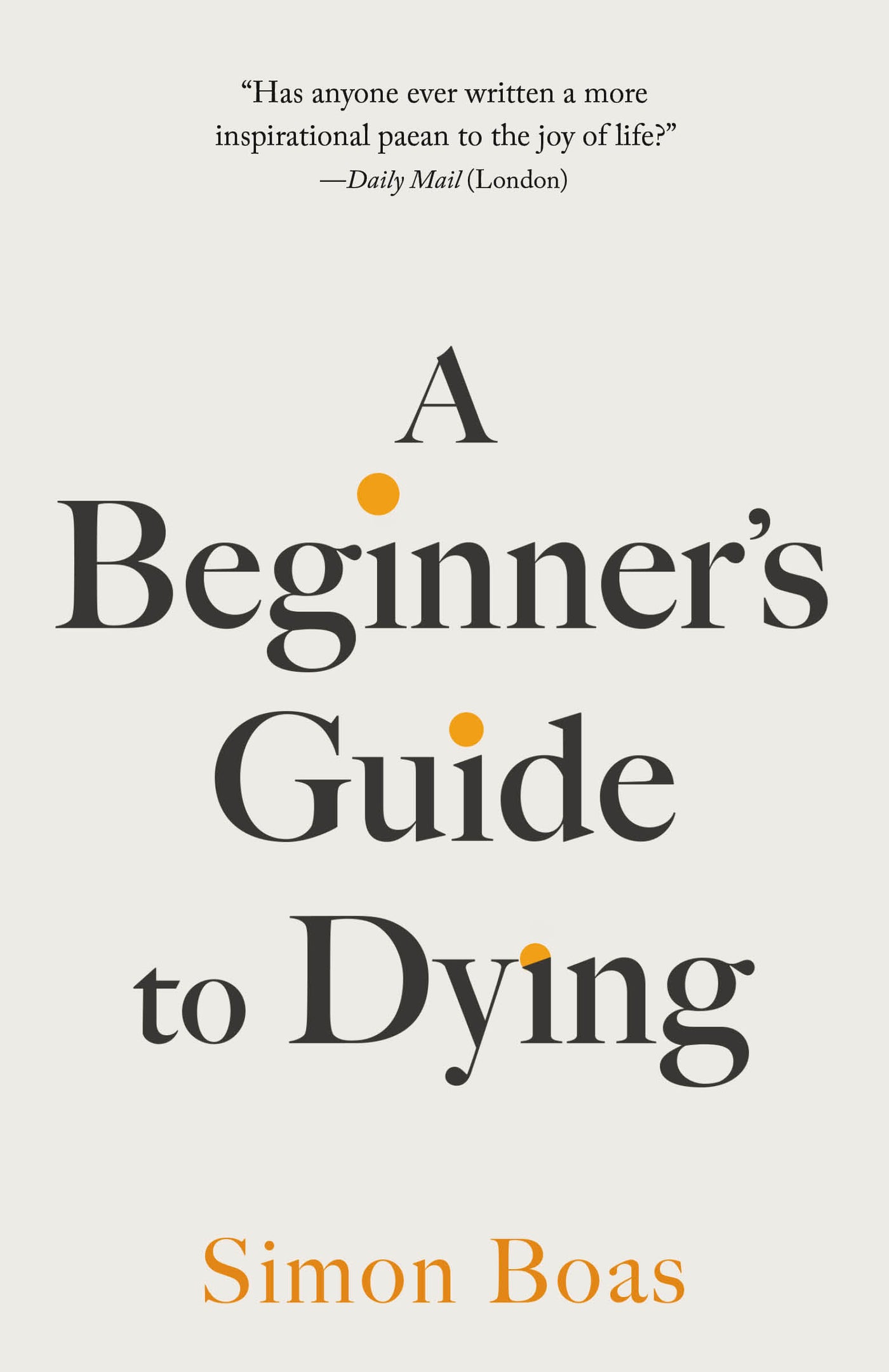 A Beginner's Guide to Dying
