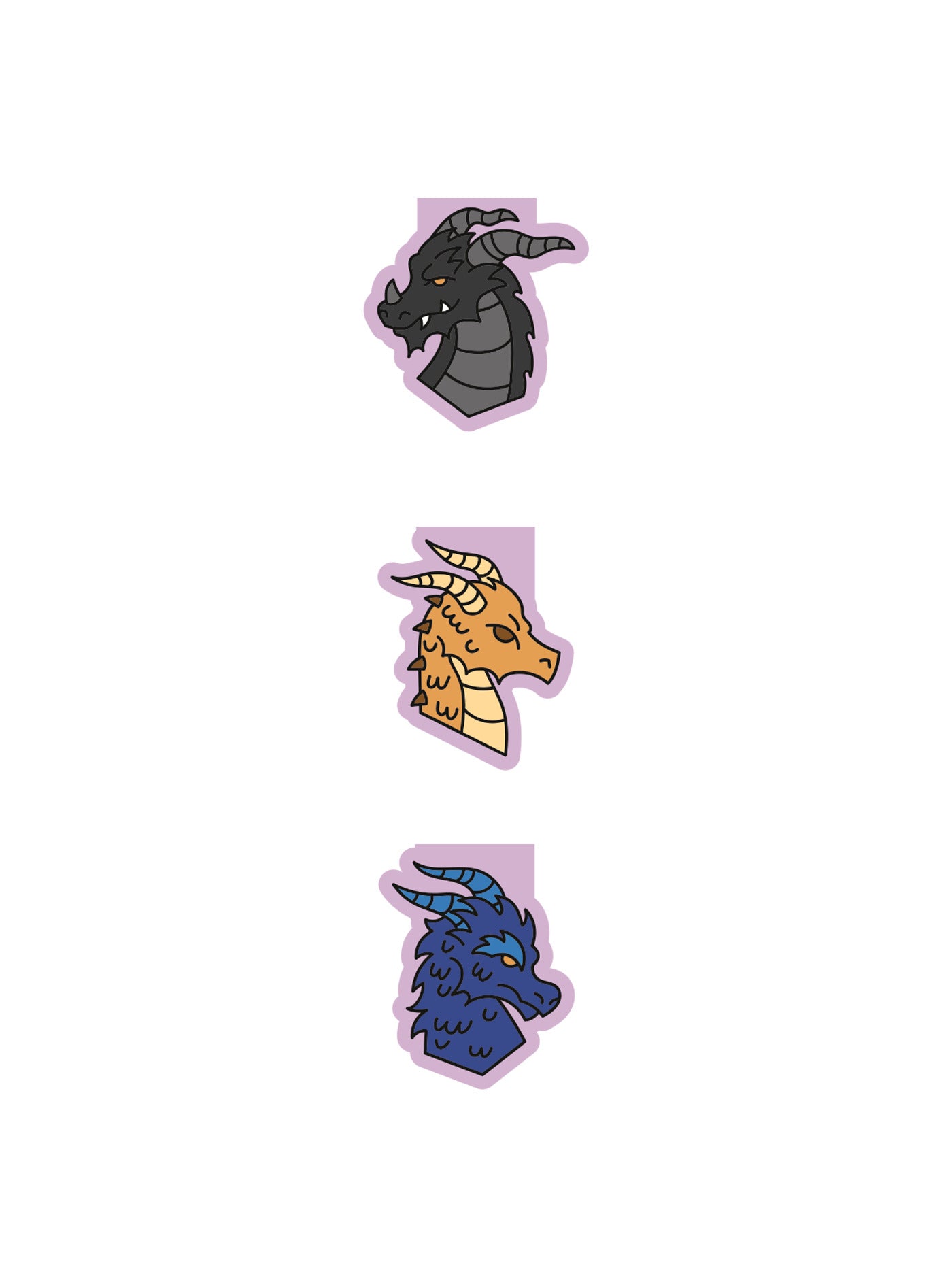 Rebecca Yarros's Fourth Wing: Dragons of Navarre Magnetic Bookmark Set of 3 - Magnetic Bookmarks