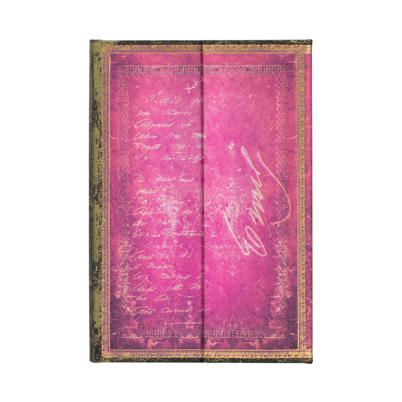 Emily Dickinson, I Died for Beauty, Embellished Manuscripts Collection, Hardcover, Mini, Lined, Wrap Closure, 176 Pg, 85 GSM