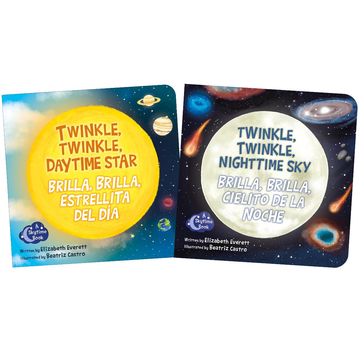 Up Above the World So High / En lo alto brillarás Board Book Set