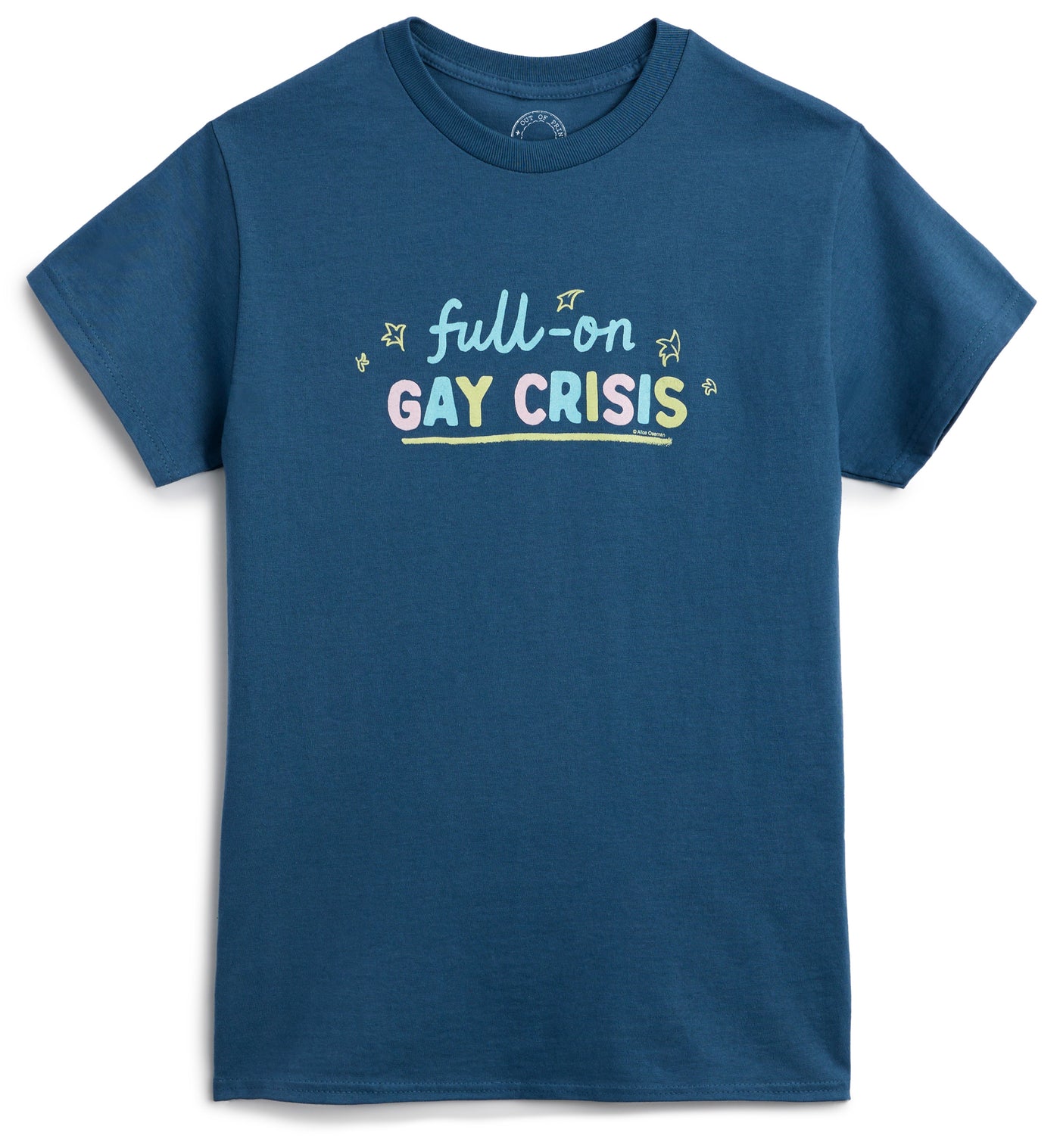 Heartstopper: Full-on Gay Crisis Unisex T-Shirt Medium