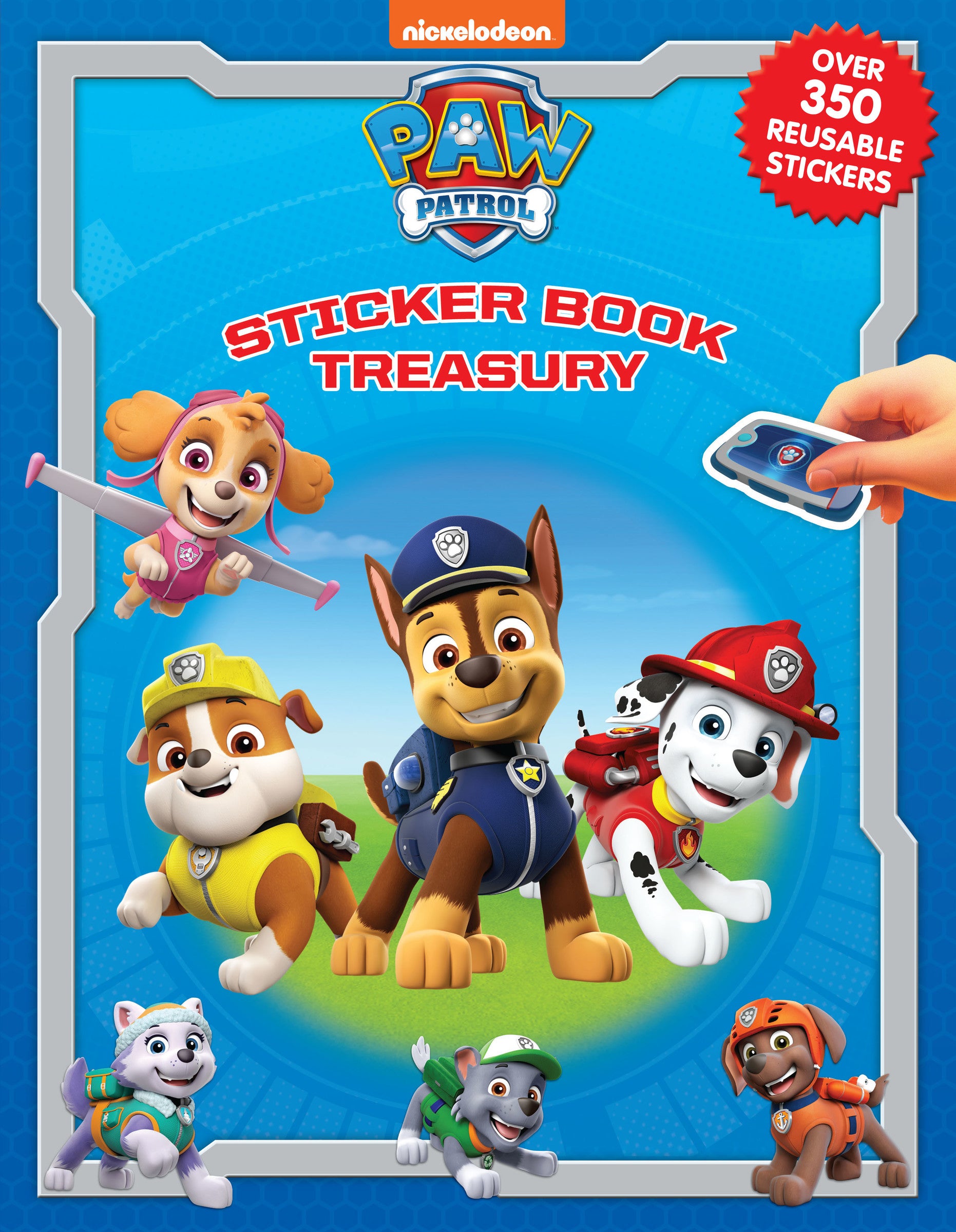 PAW PATROL STICKER BOOK TREASURY