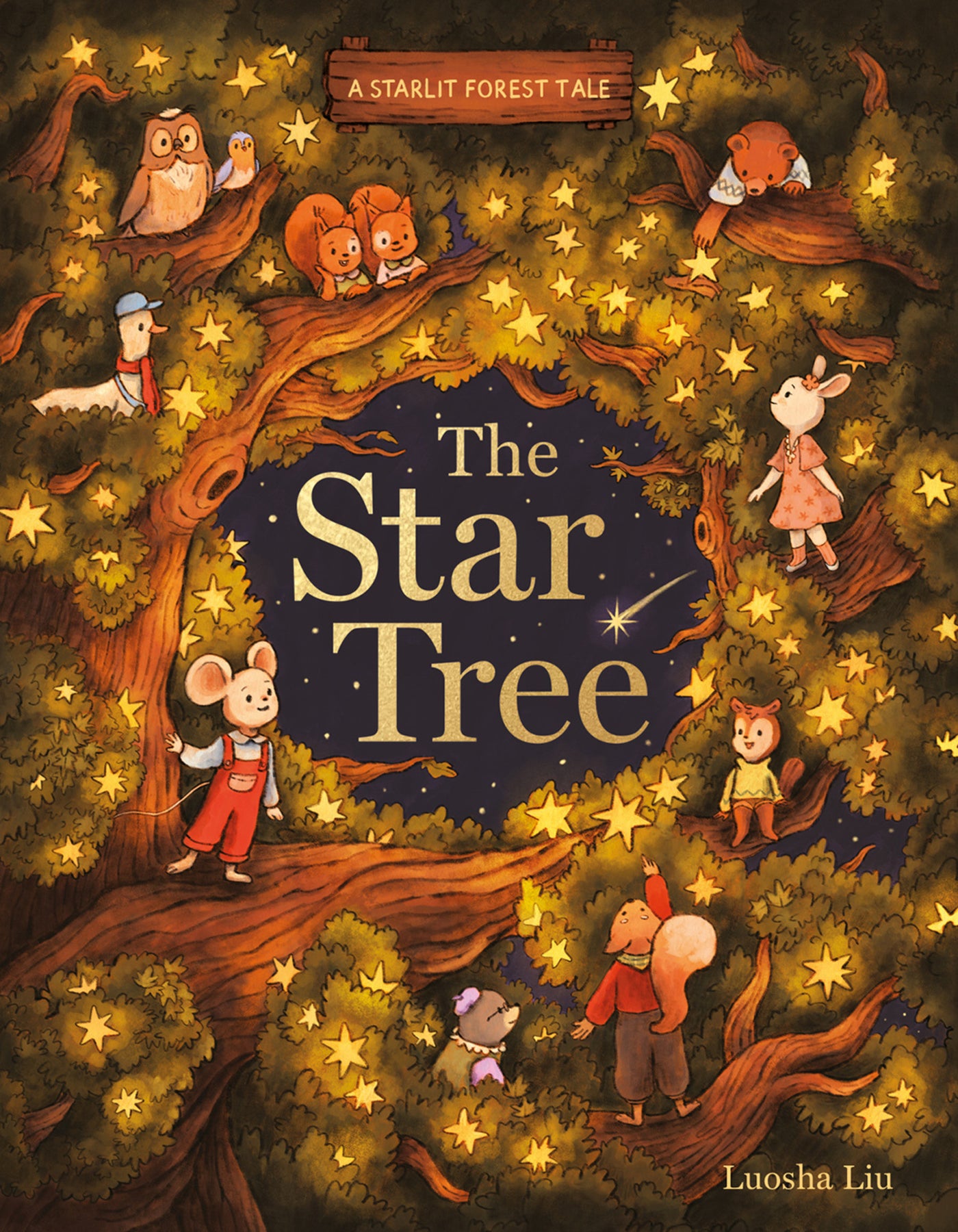 A Starlit Forest Tale: The Star Tree