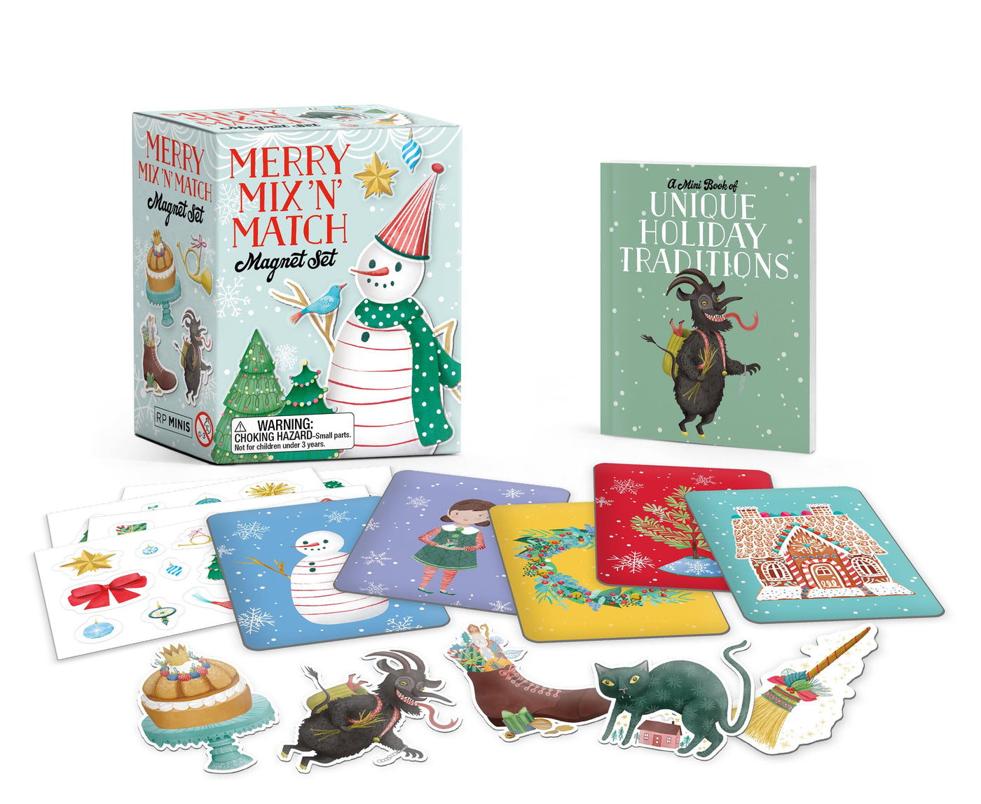 Merry Mix 'n' Match Magnet Set